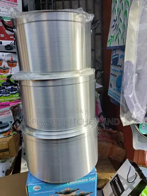 Big Quality Aluminum Cookware Pot Set 3pcs
