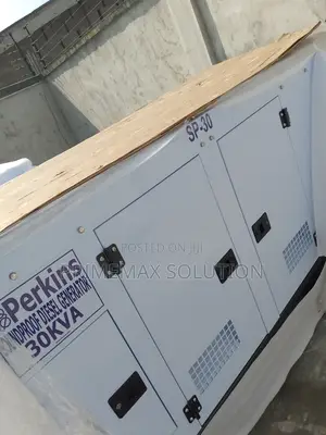 New Arrival – Perkins 30 Kva 3-Phase Silent Diesel Generator