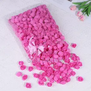 10pcs Foam Rose 3.5cm Flower Handcrafted Flowers Gift Design