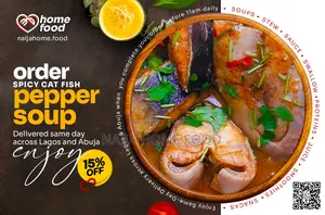Order Cat Fish Pepper Soup at Naija Home Food for Delivery Lagos Abuja
