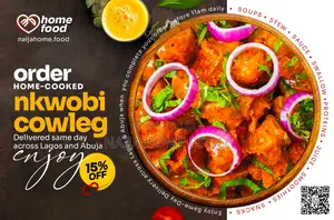 Order Nkwobi Cow Leg at Naija Home Food for Same Day Doorstep Deliver