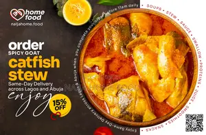 Order Cat Fish Stew at Naija Home Food for Delivery in Lagos Abuja