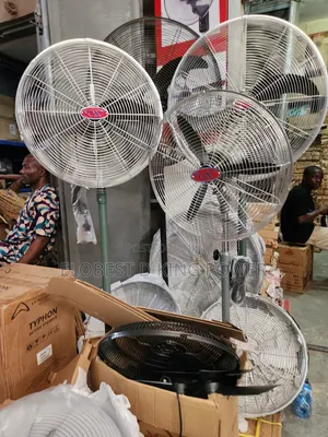 18inches Industrial Ox Fan Silver