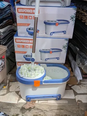Suspended 360° High Quality Micro Fibre Rotating Spin Mop With Bucket