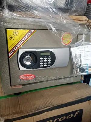 Fire-Resistant Safe With a Digital Keypad
