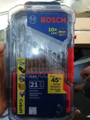 Bosch Cobalt Drill Bit Set (21pcs)