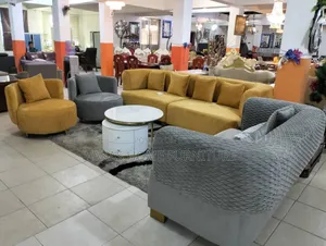 Mixed Colour 7 Seater Sofa Set