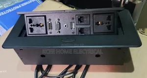 2 Way Pop-Up Table Socket With Hdmi+Usb+Network Port(Luxury Style)