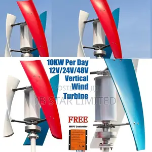 Save Business Profit With Your Own 10,000w Per Day 48v Wind Turbine