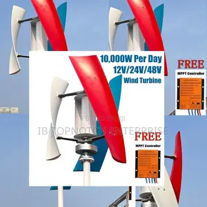 10,000w Per Day 48v Wind Turbine Experience Power Peace of Mind