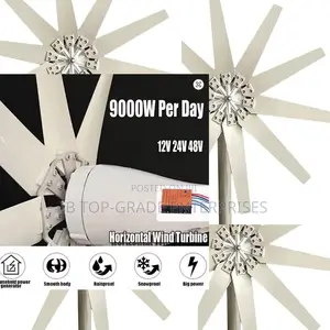 9000w Per Day 48v Wind Turbine: Ultimate Hedge Against Utility Bills