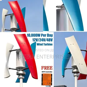 Future-Proofing Real Estate: 10,000w Per Day Vertical 48v Wind Turbine