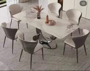 6 Seaters Dining Table and Chairs