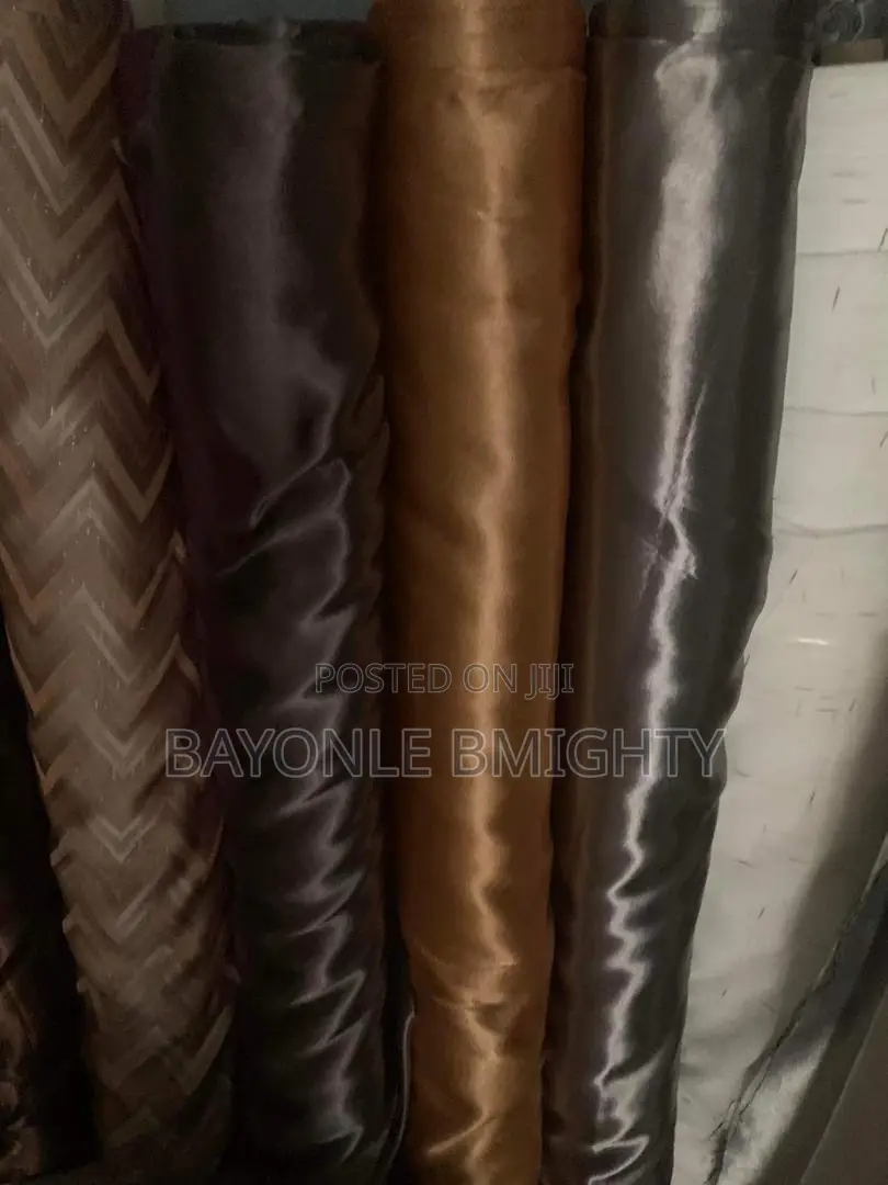Nice Plain Curtain Material Available