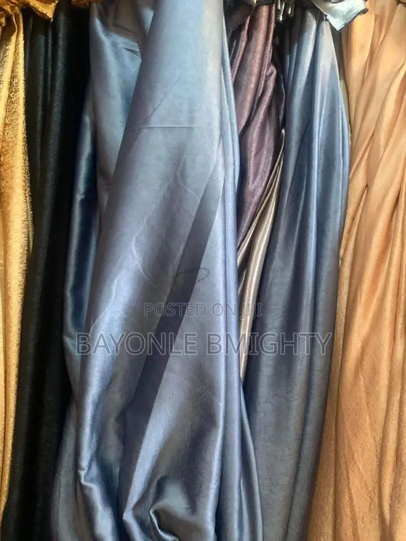 Nice Plain Curtain Material Available