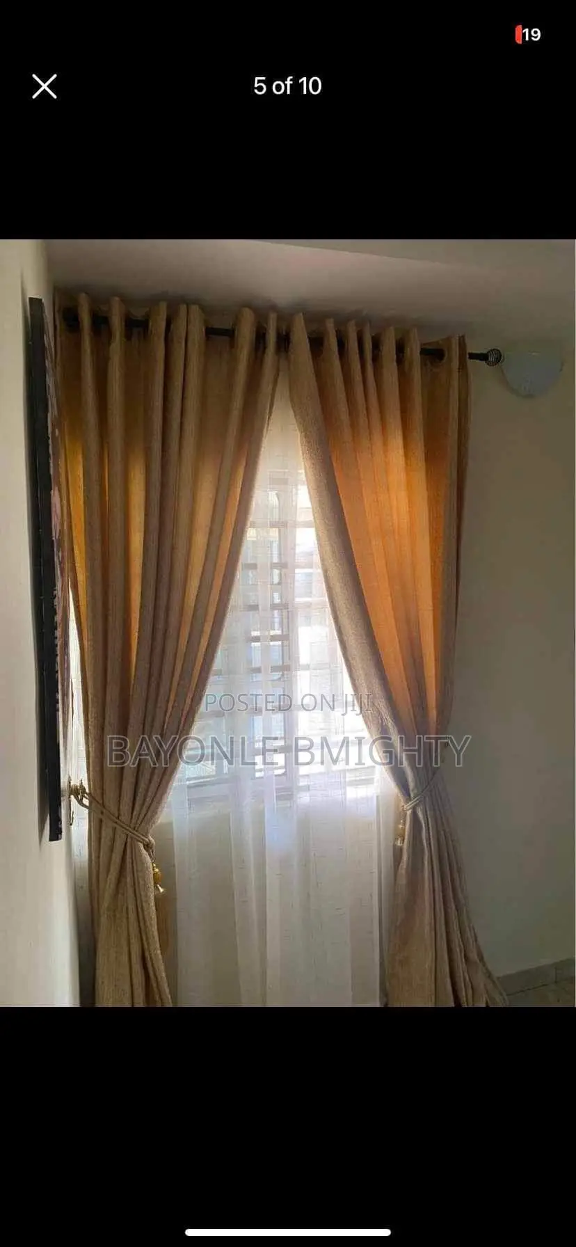 Nice Plain Curtain Material Available