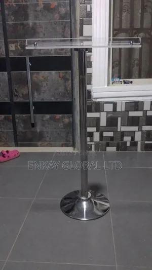 Single Pole Unbreakable Acrylic Pulpit