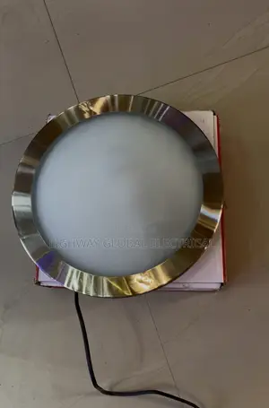 Vintage Satin Silver Ceiling Fitting Light