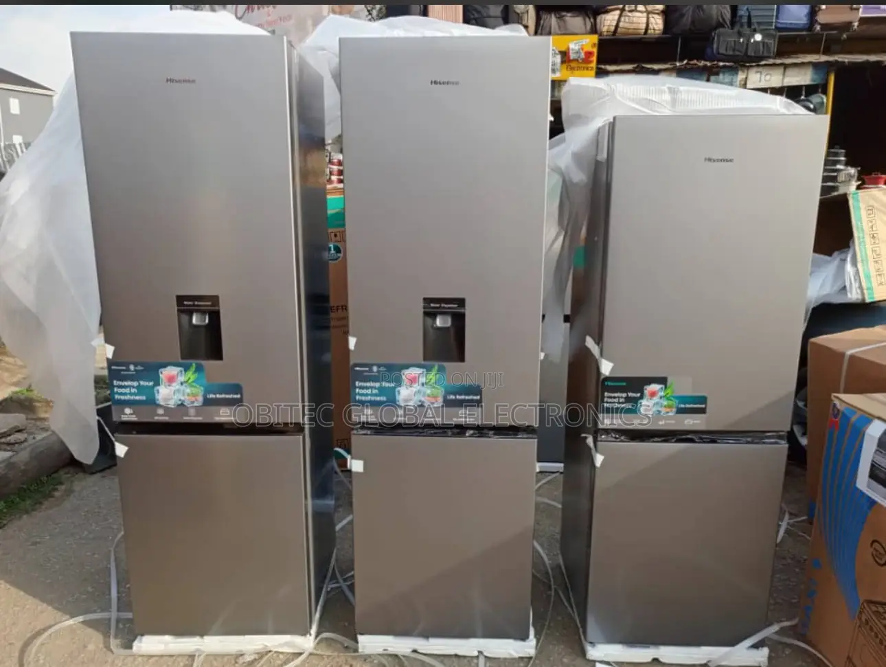 Hisense 264l With Dispenser Fridge