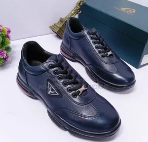 Pure Leather Stock Sneakers