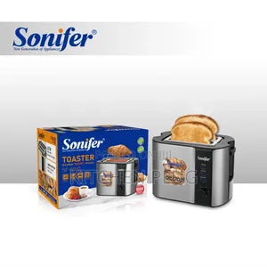 Sonifer Sf-6180 220v Automatic Pop Up Electric 2 Slice Bread Toaster