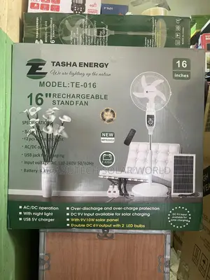 16 Inches Tasha Solar Fan