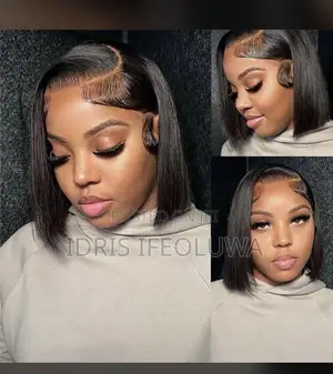 100% Human Hair Frontal Bob 10”
