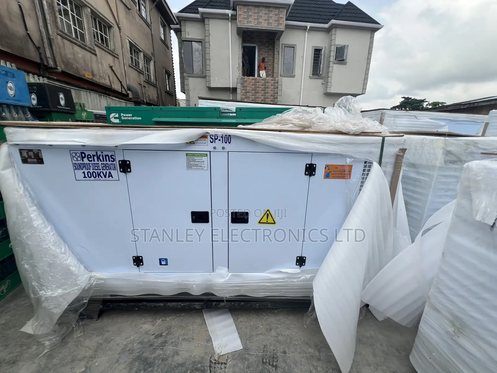 Brand New 100kva Perkins Soundproof Generator Diesel 100% Copper Coil