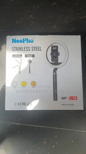 Brand New Neepho Np-L16 Ring Light With Tripod
