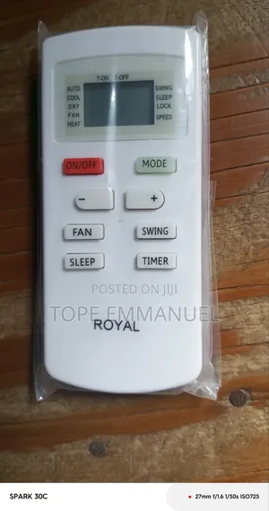 Royal Ac Remote Control