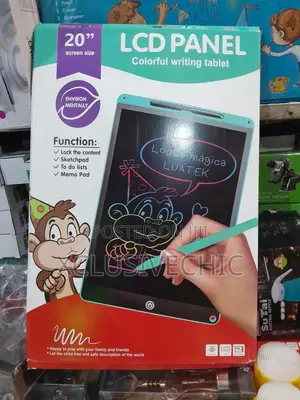 20 Inch LCD Panel Colorful Writing Erasable LCD Learning Pad for Kid