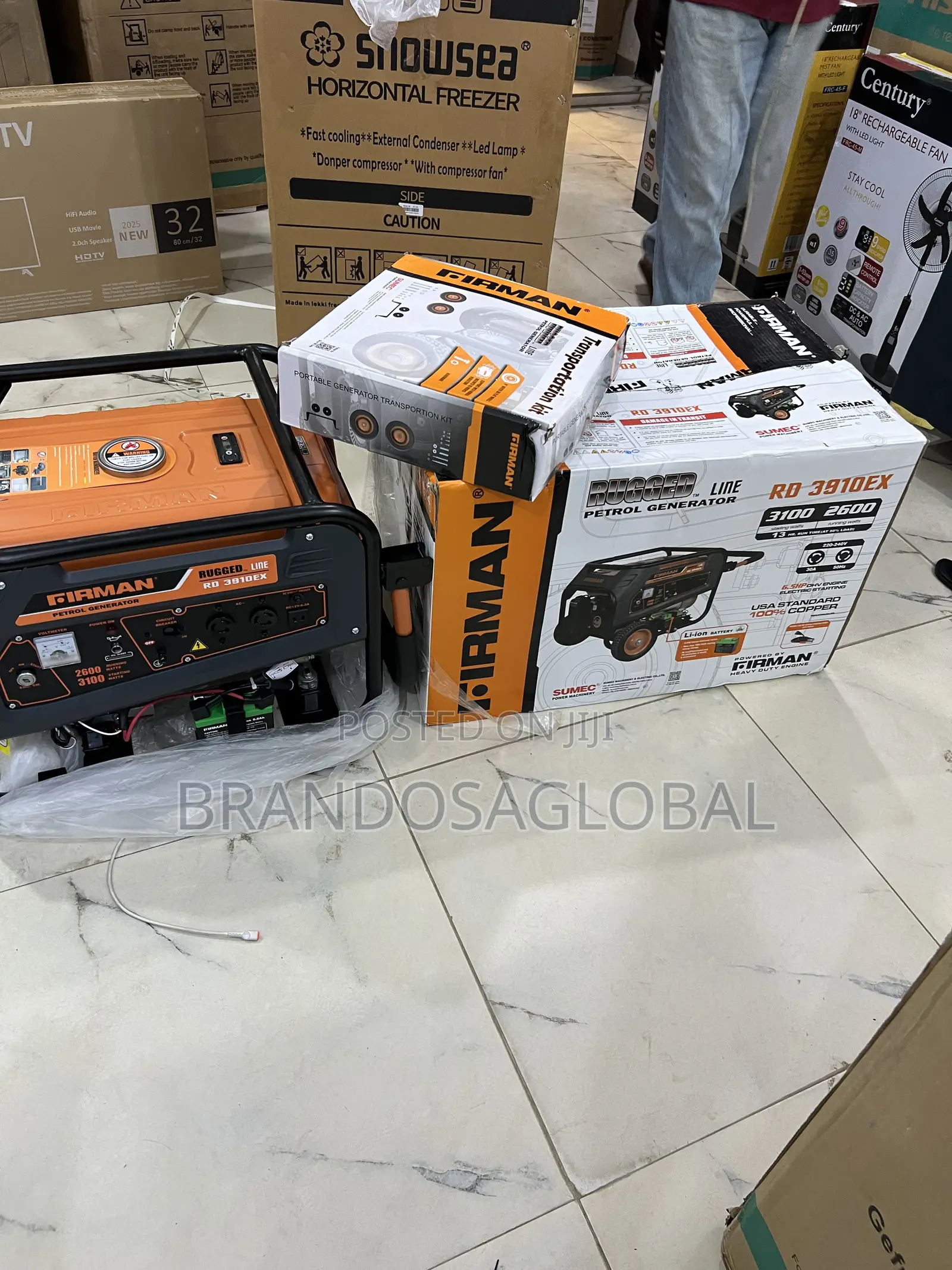 Firman 2.8kva Key Start Generator - Rd3910ex