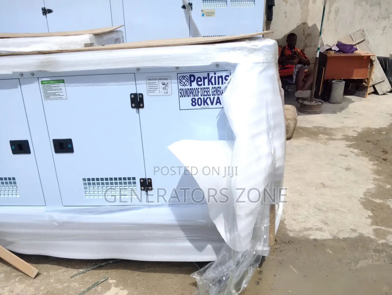 Perkins 80kva Engine Enclosure Generator