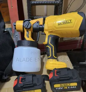 Cordless Spray Gun Machine With 2 Battery Dewalt