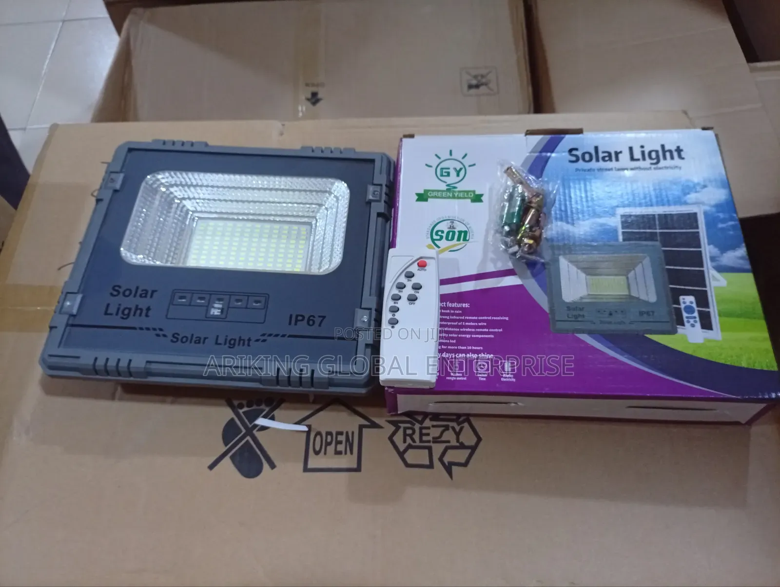 Gy 200watts Solar Floor Lights