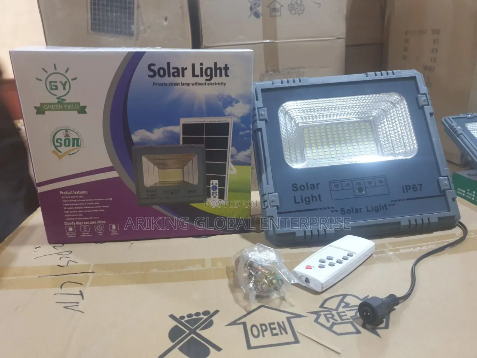Gy 200watts Solar Floor Lights