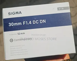 Sigma 30mm F1.8 Dc Dn for Sony