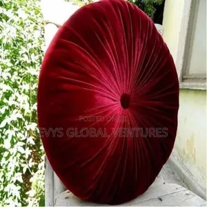 Round Holland Velvet Home Interior Decoration Cushion Throw Pillow