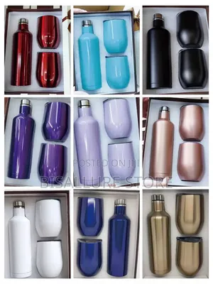 Luxury Vacuum Flask And Cup Set