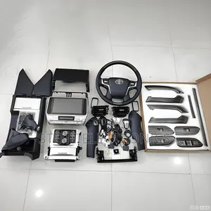 Toyota Prado Interior Upgrade, Door Chrome and Android