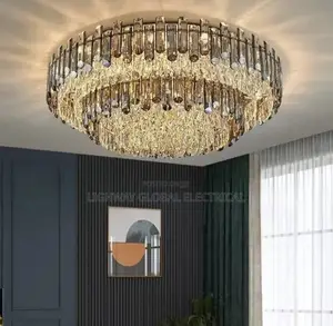 Nordic Luxury Flosh Crystal Chanderlier