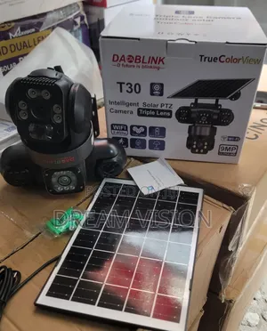 Three Lens Wifi Smart Solar Camera