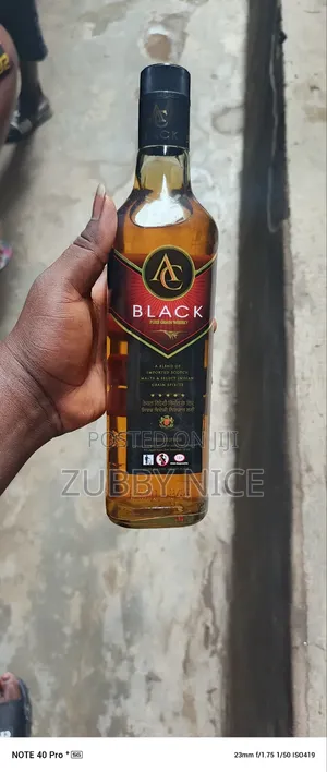 Ac Black Whisky 