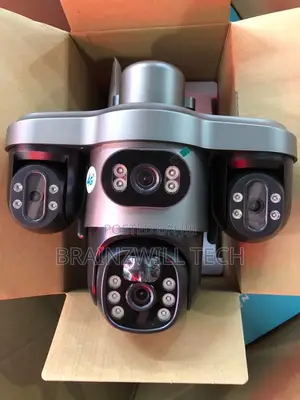 V380pro 4g PTZ Triple Lens Camera 9mp
