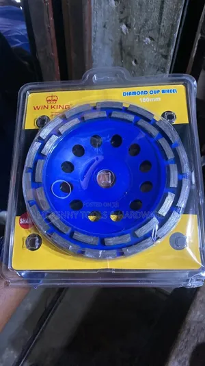 King Diamond Cup Wheel,180mm In Diameter.