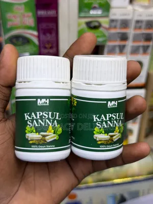 Sanna Capsule Herbal Detox Capsules – 100% Pure Senna Leaf