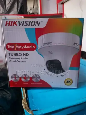 Hikvision Two - Way Audio Indoor CCTV Camera