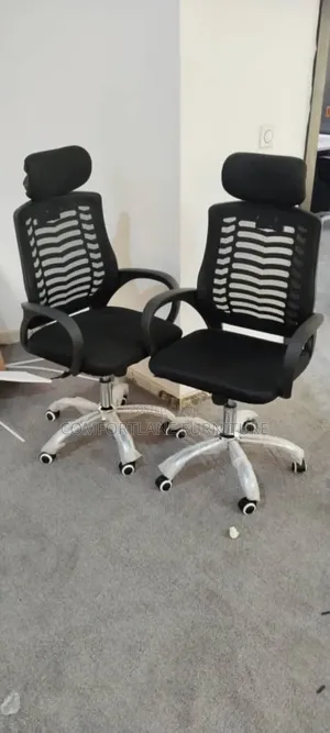 Office Swivel Chair With Headrest