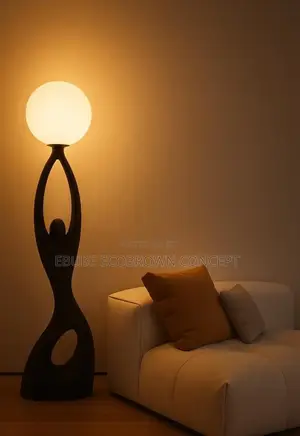 Human Shape Floor Lamp Bedside Light