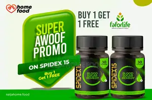 Buy 1 Get 1 Free Spidex 15 Blood Sugar Remedy Fafor Life Naija Homes